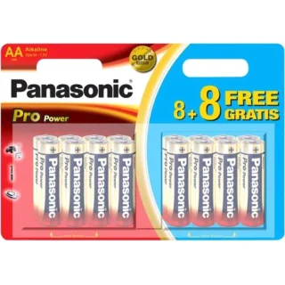 PANASONIC PREMIUM ALKALINE BATTERIES - PRO POWER SERIES