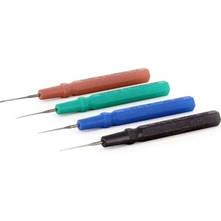 סט דיספנסרים ידניים אנטי סטטיים לשימון עדין ולחומרי הלחמה - 4 יחידות IDEAL-TEK