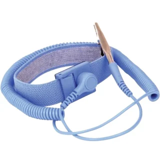 צמיד יד אנטי סטטי ESD - חיבור בננה / תנין MULTICOMP