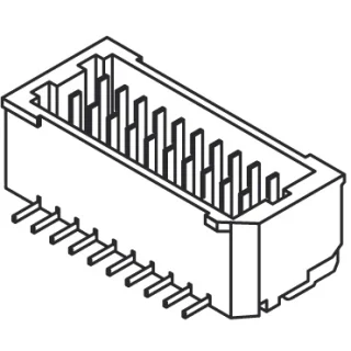 JST 1.0MM PITCH CRIMP STYLE CONNECTORS - SHD SERIES