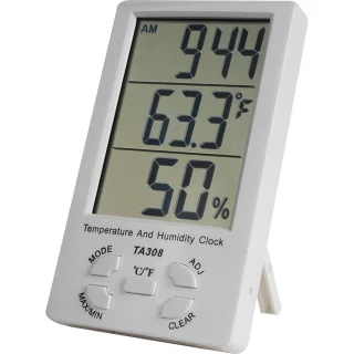 מד טמפרטורה / לחות דיגיטלי - WEATHER STATION TA308 PRO-SIGNAL