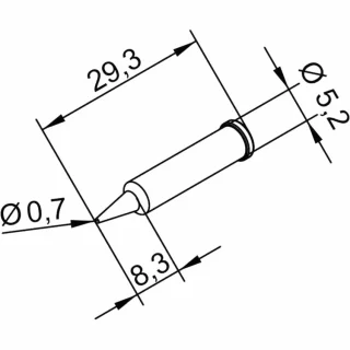 ERSA ERSADUR LONG-LIFE SOLDERING TIPS - 102 SERIES