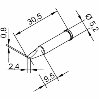 ERSA ERSADUR LONG-LIFE SOLDERING TIPS - 102 SERIES