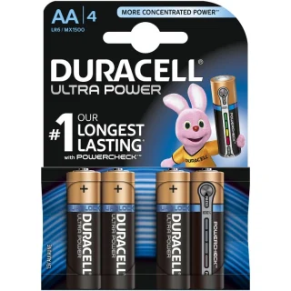 DURACELL ULTRA POWER ALKALINE BATTERIES