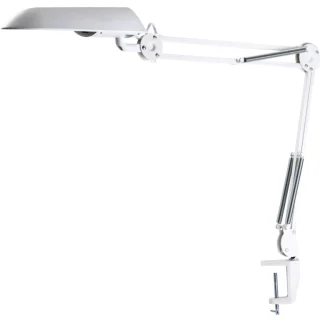 מנורת עבודה שולחנית - TASK LIGHT VERIT WHITE GLAMOX LUXO