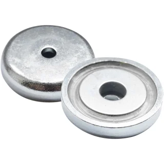 ECLIPSE MAGNETICS NEODYMIUM SHALLOW POT BORE HOLE MAGNETS