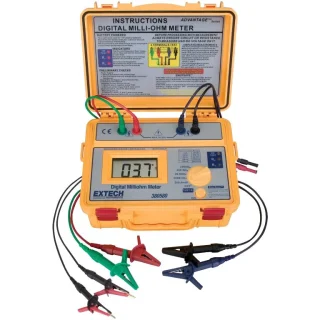 EXTECH INSTRUMENTS BATTERY POWERED MILLIOHM METER