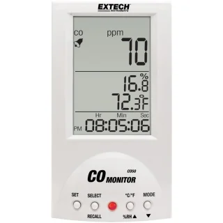 EXTECH INSTRUMENTS DESKTOP CARBON MONOXIDE (CO) MONITOR - CO50