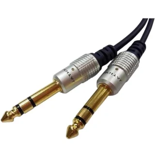 כבל זכר/זכר PRO SIGNAL - PL 6.35MM STEREO 2M PRO-SIGNAL