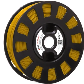 גליל חוט PETG HDGLASS למדפסת תלת מימד ROBOX - צהוב שקוף ROBOX