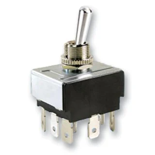 מפסק טוגל - 3PDT ON/ON MULTICOMP