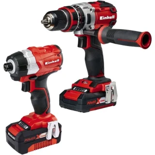 EINHELL 18V PROFESSIONAL COMBI CORDLESS DRILL & IMPACT DRIVER KIT