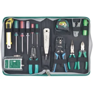 קיט כלי עבודה בסיסי לטכנאי תקשורת - PK-4013 PROSKIT