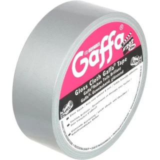 סרט חבלה כסוף מבד - רוחב 50 מ