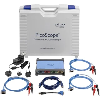 אוסילוסקופ מבוסס מחשב - PICOSCOPE 4444 KIT - 4CH - 20MHZ PICO TECHNOLOGY