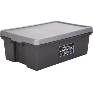 קופסת אחסון - WHAM BAM - GREY - 36L WHAM