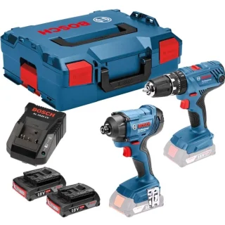 קיט מברגות מקצועית נטענות BOSCH 18VGSBGDR (2X2AH) - 18V BOSCH