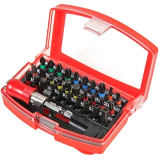 סט ביטים מקצועי למברגות אימפקט - 32 יחידות - DURATOOL DURATOOL