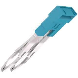מגשר טרמינל בלוק לפס דין - ZQV 2.5N/2 BL WEIDMULLER