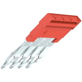 מגשר טרמינל בלוק לפס דין - ZQV 4N/4 RD WEIDMULLER