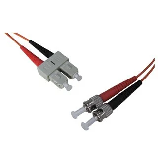 מגשר אופטי - DUPLEX MULTIMODE OM2 - SC-ST 10M PRO-SIGNAL