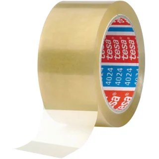 סרט הדבקה שקוף מפוליפרופילן - TESA 4024 - LOW NOISE TESA