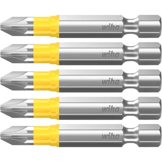 חבילת ביטים למברגה - ראש פוזידרייב - WIHA 41629 - PZ3 X 50MM WIHA
