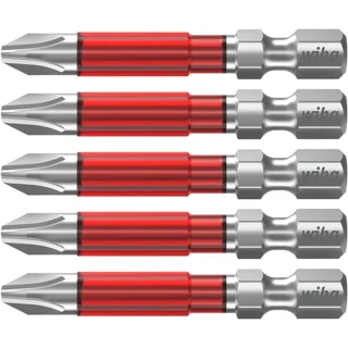 חבילת ביטים למברגה - ראש פיליפס - WIHA 42119 - PH2 X 49MM WIHA