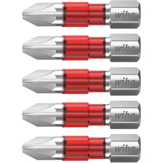 WIHA HIGH GRADE CHROME VANADIUM STEEL IMPACT PERFECT TY BITS