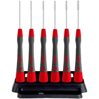 סט מברגי בוקסה לאלקטרוניקה - 6 יחידות - WIHA 42994 WIHA