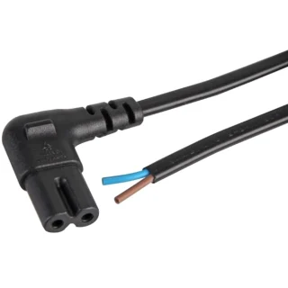 PRO-ELEC IEC 60320 C7 PLUG TO FREE END MAINS POWER CORDS