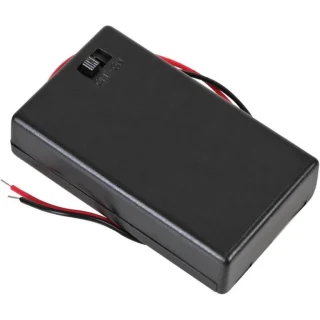 בית לסוללות עם מפסק - MULTICOMP PRO MP000373 - 3XAAA MULTICOMP PRO