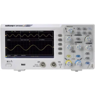 MULTICOMP PRO DUAL CHANNEL DIGITAL STORAGE OSCILLOSCOPES