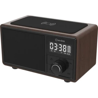 AV:LINK FUSION BLUETOOTH SPEAKER WITH CLOCK RADIO & CHARGING PAD - 120.220