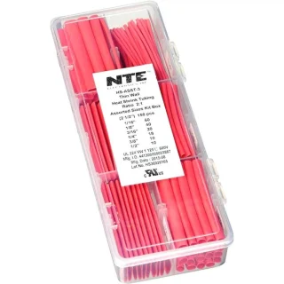 NTE ELECTRONICS HEAT SHRINK TUBING ASSORTMENT KITS