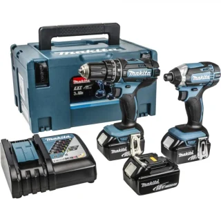 קיט מברגות מקצועית נטענות MAKITA DLX2131MJ1 - 18V MAKITA