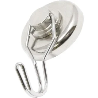 מגנט - NEODYMIUM POT WITH SW HOOK - PLAIN - 40MM X 15MM ECLIPSE MAGNETICS