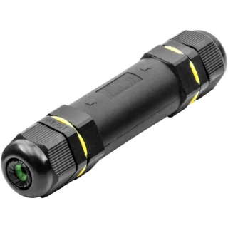 מחבר FICX לחיבור כבלים - XI TUBE PG13 , GN (10.5MM) , 4POS AMPHENOL LTW