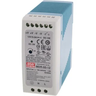 MEAN WELL DIN RAIL MOUNT INDUSTRIAL POWER SUPPLIES - MDR SERIES