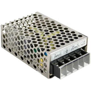 ממיר מתח - 15W , 36VDC ~ 72VDC ⇒ 12VDC , 1.25A MEAN WELL