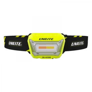 UNILITE HIGH CRI SENSOR RECHARGEABLE HEAD TORCH - CRI-H200R