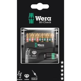 Wera Bit-Check 12 Diamond 1, 12 -delig - 1 stuk(s) - 05057421001