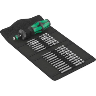 ידית מברג עם מנגנון טורבו - WERA KK TURBO IMPERIAL 1 SET WERA