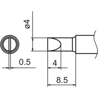 HAKKO T15 SERIES DESOLDERING TIPS