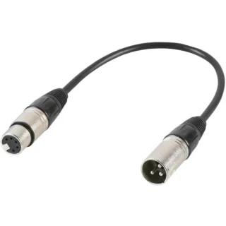 PULSE AUDIO SILVER SERIES DMX LIGHTING XLR ADAPTERS
