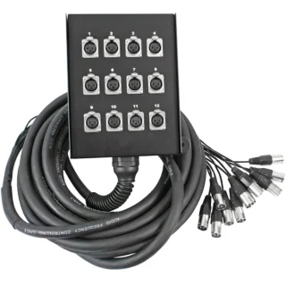 PULSE AUDIO SILVER SERIES XLR MULTICORE STAGE BOXES