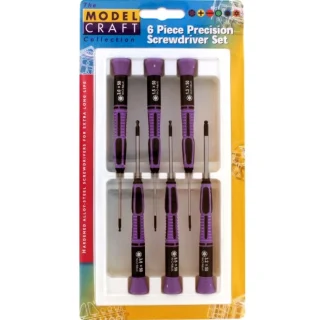 סט מברגים אלן כדורי לאלקטרוניקה - 6 יחידות - MODELCRAFT PSD1607 MODELCRAFT