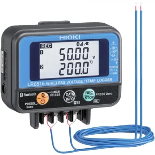HIOKI TEMPERATURE & VOLTAGE DATA LOGGER - LR8515