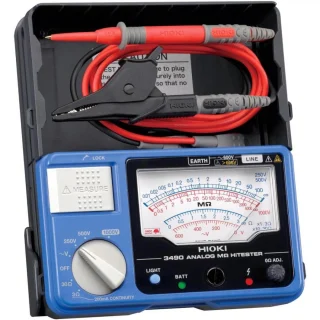 HIOKI ANALOGUE INSULATION RESISTANCE METER - 3490