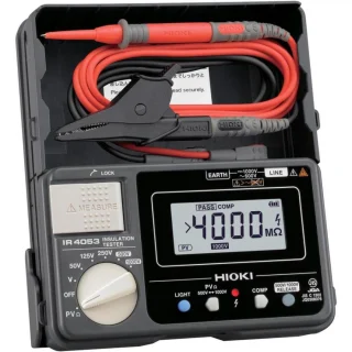 HIOKI DIGITAL INSULATION RESISTANCE METER - IR4053-10